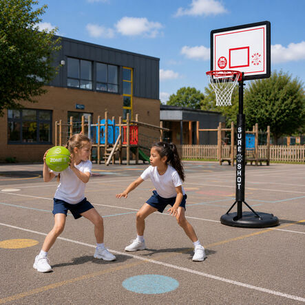 Sure Shot Little Shot Basketball Hoop   hi\-res