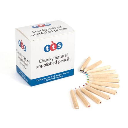 TTS Chunky Unlaq Tri Colouring Pencils Full Len 156pk  hi\-res