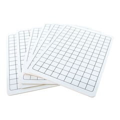 Mini Whiteboards with Grid Squares  Mini Whiteboards with Grid Squares  hi-res