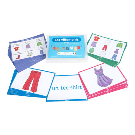 TTS French Phonics Vocabulary Builder Activity Cards  hi\-res