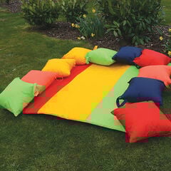 Bright Colours Outdoor Showerproof Nylon Padded Mat  Bright Colours Outdoor Showerproof Nylon Padded Mat  hi-res