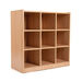 Open Storage Unit with Nine Large Compartments  hi\-res