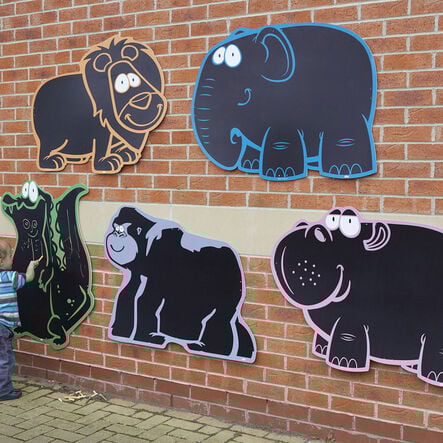 TTS Giant Jungle Outdoor Chalkboards 5pk  hi\-res