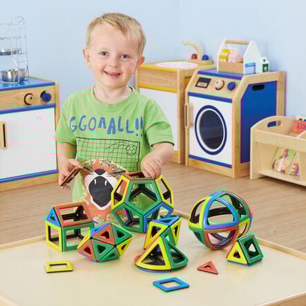 Magnetic Polydron Mathematics Set  hi\-res