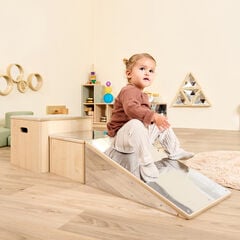 Toddler Mirrored Collection Slope Unit  hi-res