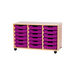 Mobile Triple Tray Storage Unit 18 Trays  hi\-res