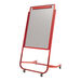 Mobile Magnetic Easel W\/ Flip Chart Holder  hi\-res