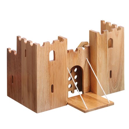 Small World Natural Wooden Castle  hi\-res