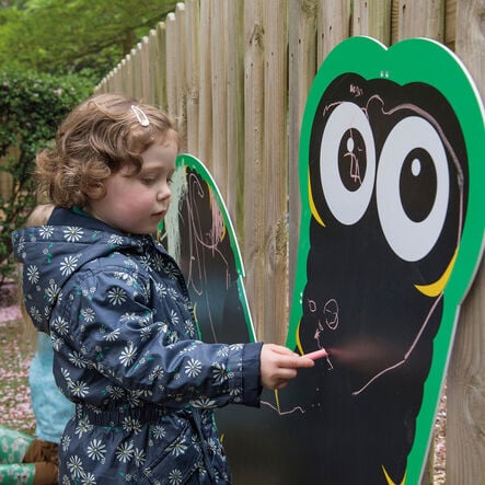 TTS Giant Outdoor Chalkboard Caterpillar  hi\-res