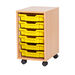 Mobile Tray Storage Unit 6 Trays  hi\-res