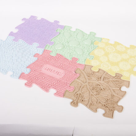 Happy Feet Pastel Floor Mats  hi\-res
