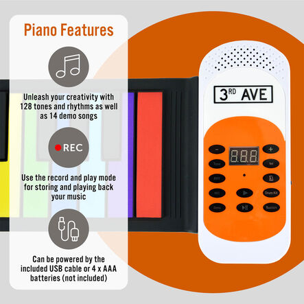 Portable Roll Up Piano  hi\-res