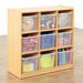 Open Storage Unit with Nine Large Compartments  hi\-res