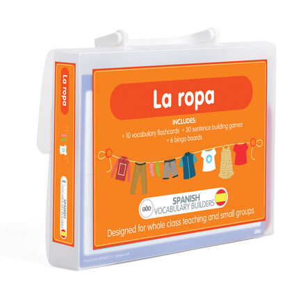 TTS Spanish Colours Vocabulary Builder Activity Cards  hi\-res