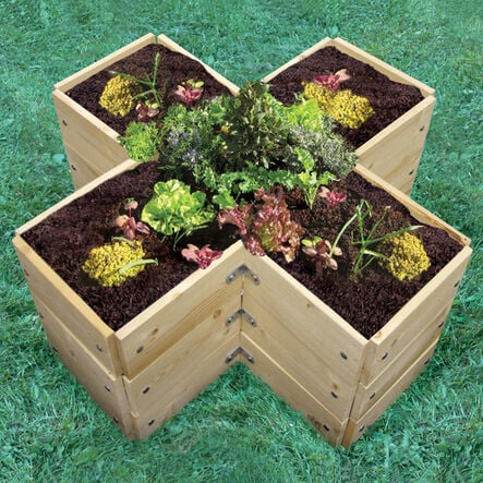 Cross Shaped Grow Bed  hi\-res