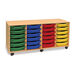 Mobile Storage Unit With 24 Shallow Trays 4x6  hi\-res