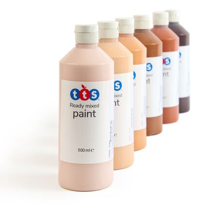 TTS Ready Mixed Paint Skin Tones 6x500ml  hi\-res