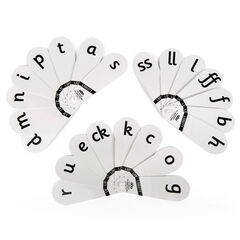 TTS Phonics Letter Fans - Phase 2  TTS Phonics Letter Fans - Phase 2  hi-res