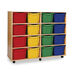 Mobile Tray Storage Unit With 16 Deep Trays  hi\-res