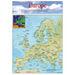 World Europe and UK Maps Set A3  hi\-res