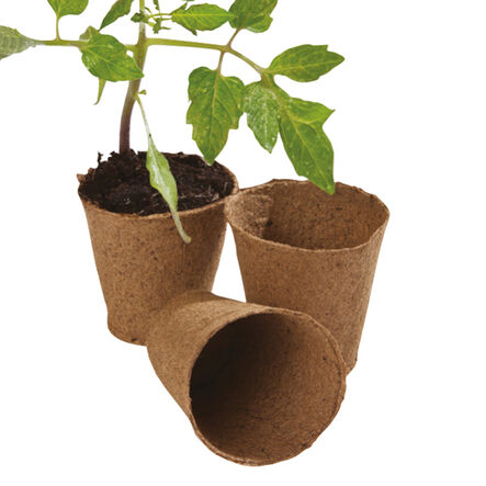 Round Fibre Plant Pots  hi\-res