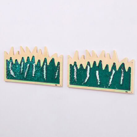 TTS Mark Making Sequin Grass Board Single  hi\-res