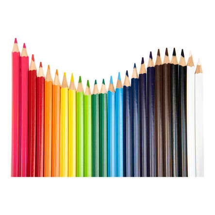 Budget Essentials Colouring Pencils Assorted  hi\-res