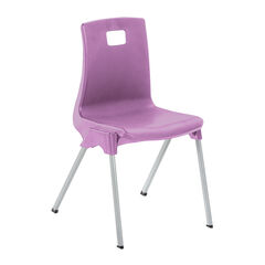 Metalliform ST Chair Seat height 260mm Lilac Lilac hi-res