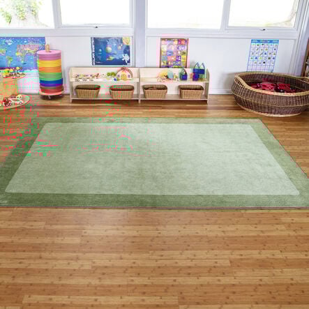 Two Tone Border Rectangular Carpet  hi\-res