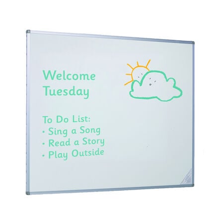 Double Sided Non Magnetic Whiteboard  hi\-res