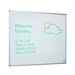 Double Sided Non Magnetic Whiteboard  hi\-res