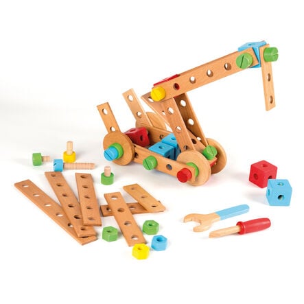 Wooden Construction Set 182pcs  hi\-res