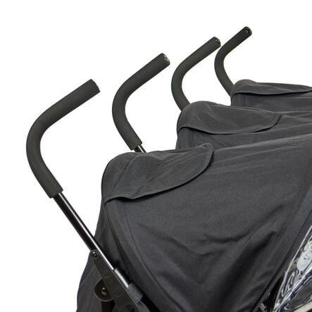 RABO Three\-Seater Stroller with Rain Cover  hi\-res