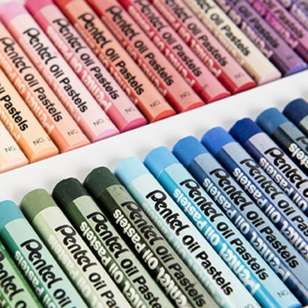 Pentel Art Oil Pastels Assorted  hi\-res