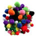 Colourful Assorted Pom Poms 300pk  hi\-res