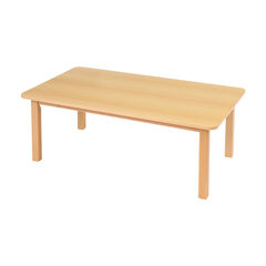 Essentials Beech Rectangular Table  Essentials Beech Rectangular Table  hi-res