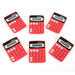 Big Button Coloured Calculators 6pk  hi\-res