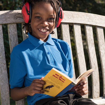 TTS Childrens Ear Defenders Red Single Red hi\-res