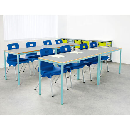 Welded Colour Frame Table 120x60cm  hi\-res