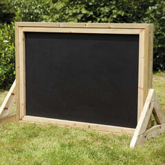 Outdoor Wooden Mark Making Literacy Chalkboard  Outdoor Wooden Mark Making Literacy Chalkboard  hi-res