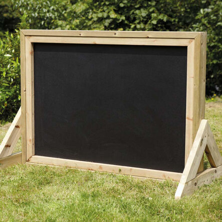 Outdoor Wooden Mark Making Literacy Chalkboard  hi\-res