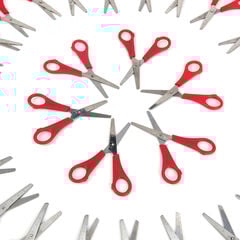 Right Handed 13cm Ruler Scissors 30pk  hi-res