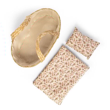 Doll\'s Moses Basket with Bed Set  hi\-res