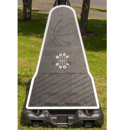 Pro Just Portable Basketball Unit w\/ Acrylic Backboard  hi\-res