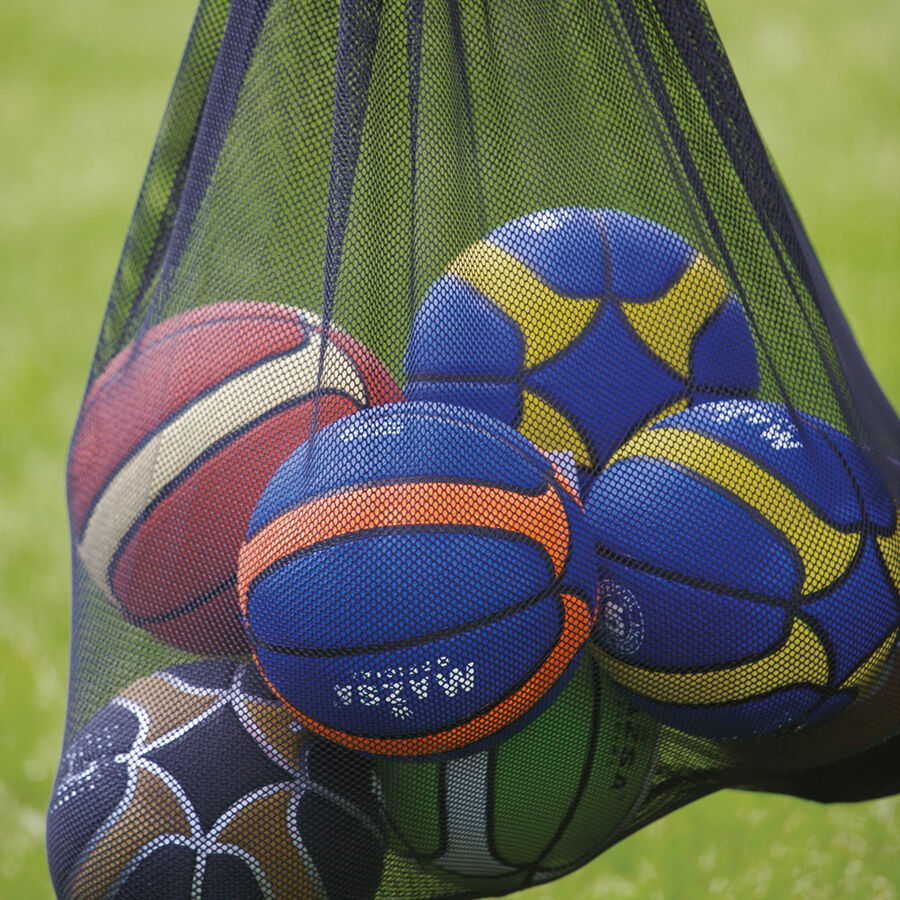 Giant Mesh Ball Carry Bag Sports Storage TTS
