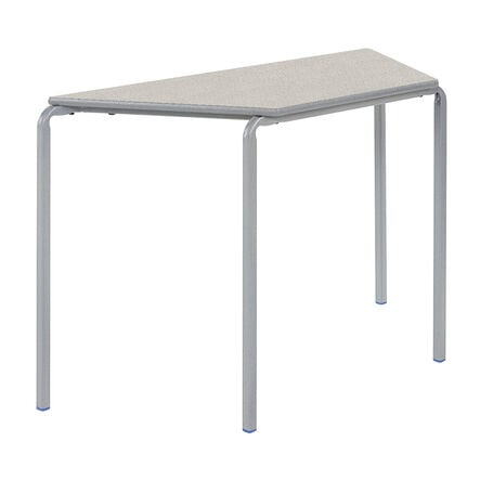 Crush Bent PU Edge Trapezoid Table  hi\-res