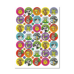 Sparkling Praise Animal Stickers 590pk  hi-res