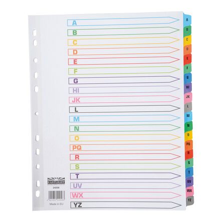 EASTLIGHT A4 A\-Z Extra Wide Index Dividers  hi\-res