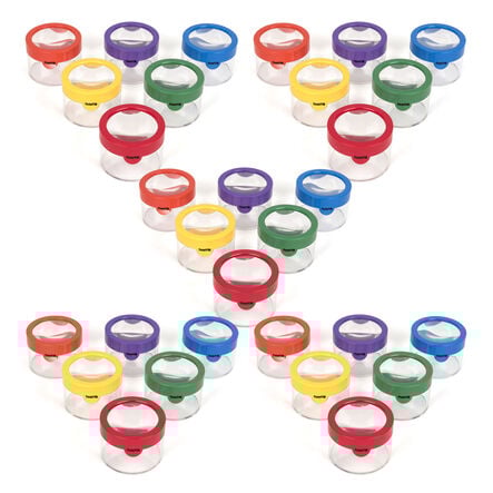 Rainbow Magnification Viewer Pots  hi\-res