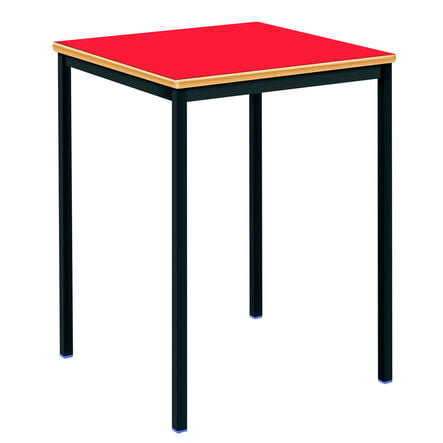 Welded Black Frame Square Tables 60x60cm  hi\-res